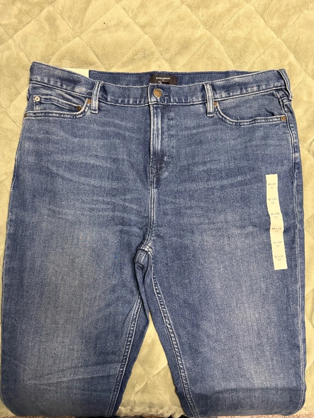 Banana Republic travel denim